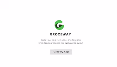 Grocery Shopping App UI UX design