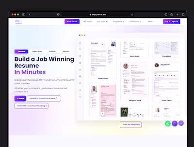 Usability-Driven Website Design for BuildMyCV