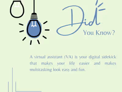 Virtual assistant that boost business owner's productivity