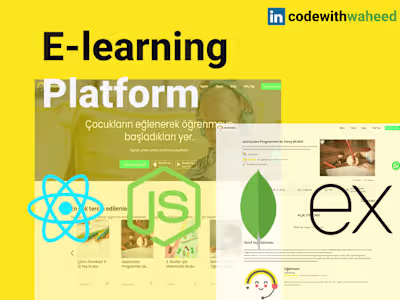 Online Learning Platform - MERN stack