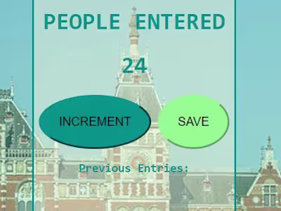 People Counter | Web Application