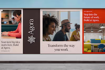 Brand Identity Design for Agora