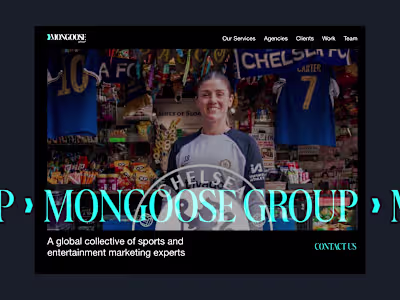 Mongoose Group | Sports & Entertainment Marketing