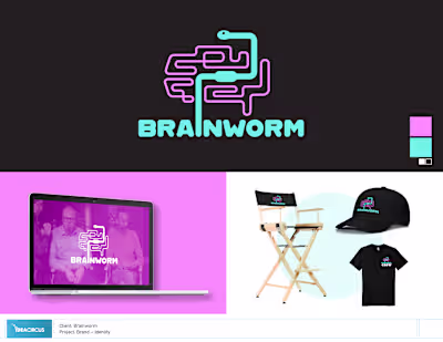 Brainworm Brand & Identity Project
