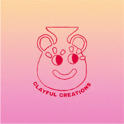 Clayful Creations Pottery Studio Branding Kit