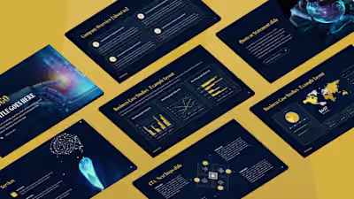 Just completed a sleek and polished light-theme presentation...