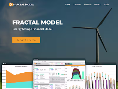Fractal-Landing page