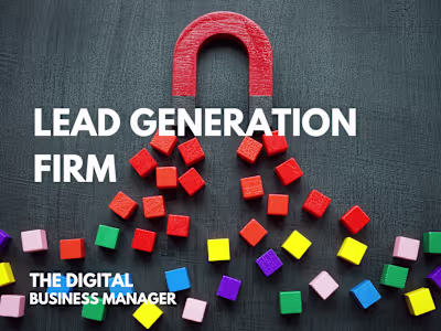 Lead Generation Services Firm Launch