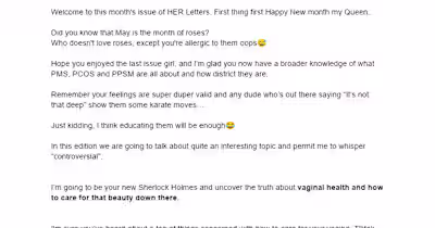 Debunking Vaginal Health Myths in HER Letters