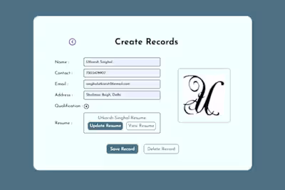 Profile Management System