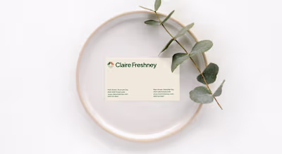 Claire Freshney (Brand Strategy & Visual Identity)