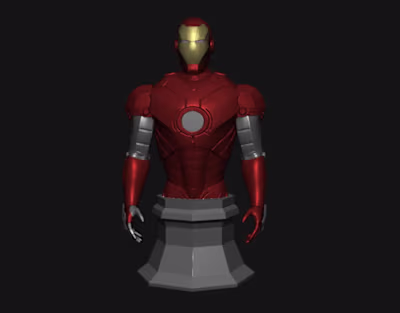 Ironman 3D model :: Behance