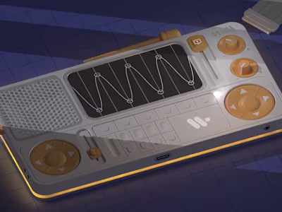 Portable Handheld Concept — Form & Function Study