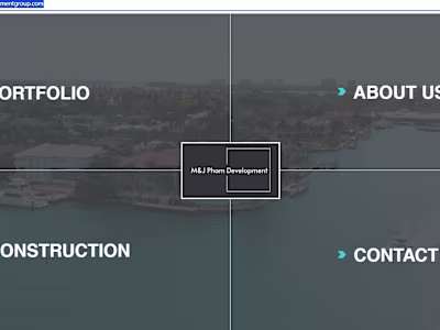 Wix Website - for Real Estate Development