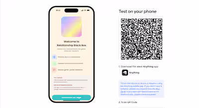 Black Box is a mobile app that helps couples understand thei...