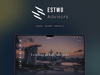Estwo Advisors Branding & website design