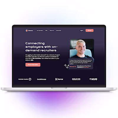 Relancer.com redesign and brand refresh