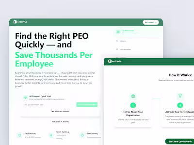 AI-Powered PEO Comparison Platform