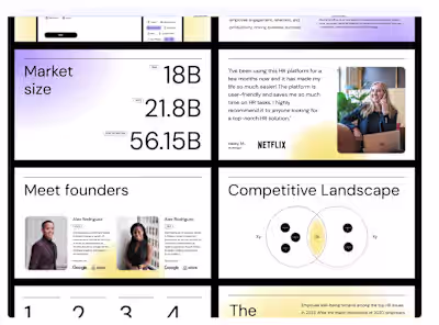 Pitch Deck for corporate company