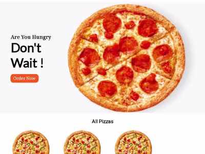 Pizza delivery application 