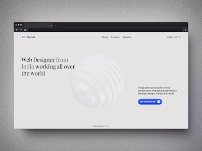 Epicfolio — Personal Portfolio