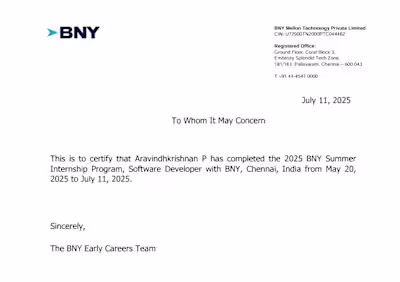 Project: AI-Driven Billing Intelligence System (BNY) Company...