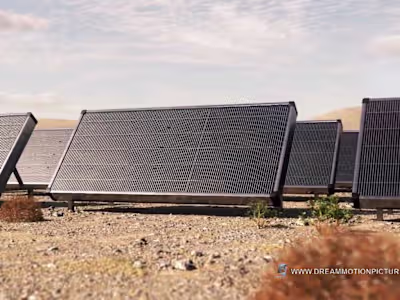 3D Animation - HydroPanel - Renewable Energy