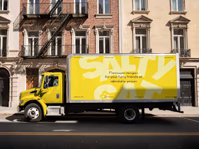 Playful Identity for a Sassy Cat Food Brand