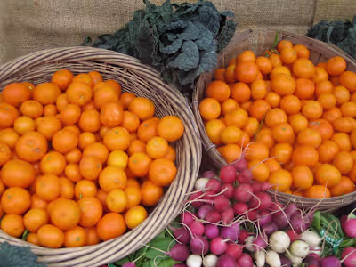 A Color Study: Farmer's Market