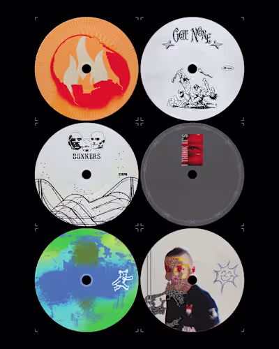 Vinyl Labels Projects