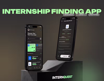 INTERNSHIP FINDING APP - INTERNQUEST (