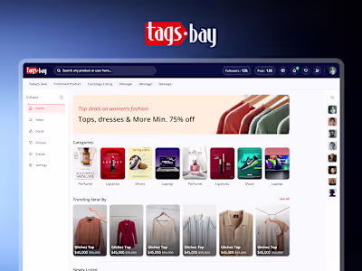 Tagsbay – Clean & Trendy Shopping Experience