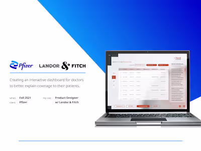 Pfizer Interactive Dashboard