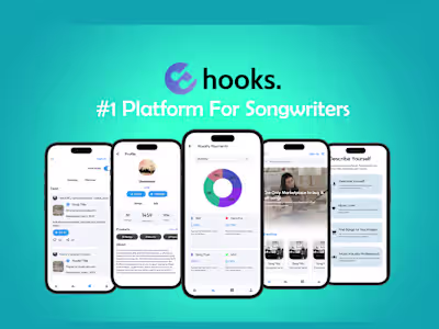 Hooks App Development for Songwriters