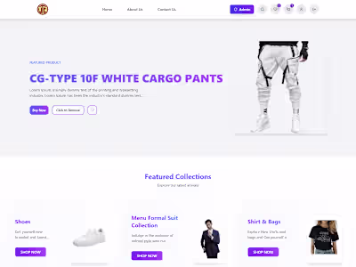 E-commerce Website with CMS (Next.js, MongoDB, SWR)