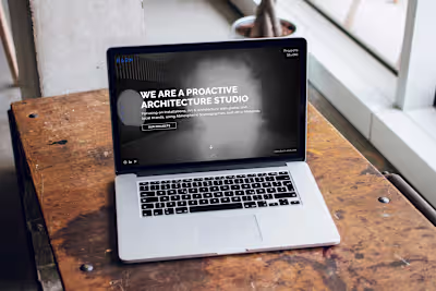 Web Design & Dev. for an Architecture Studio - barn-arch.com