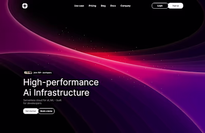 Had fun creating this hero design entirely from scratch