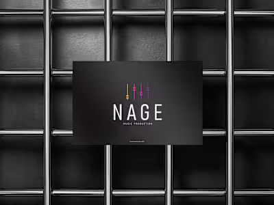 Graphic Designer • Scotland on Instagram: “NAGE Music Productio…