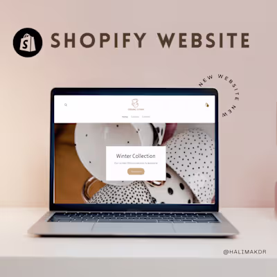 Shopify E-Commerce Shop Creation