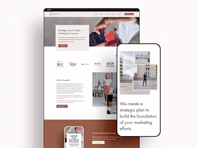 Empathie Creative Studio Squarespace Website