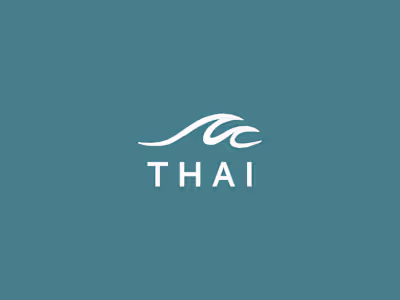 "THAI" App and logo design.