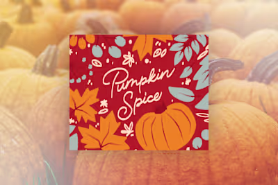 Pumpkin Spice Label