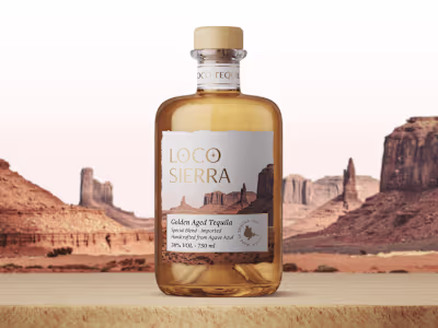 Loco Sierra Tequila Branding