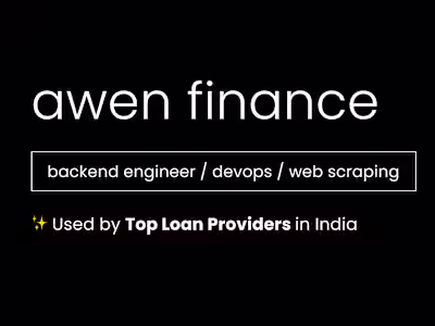 Awen <> Finance Products 