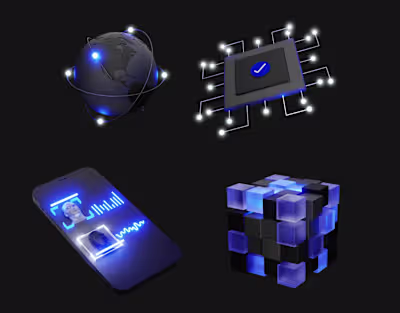 3D Blender Icons