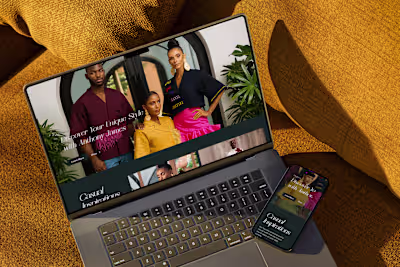 Luxury African Fashion E-commerce Experience for Anthony Edwards