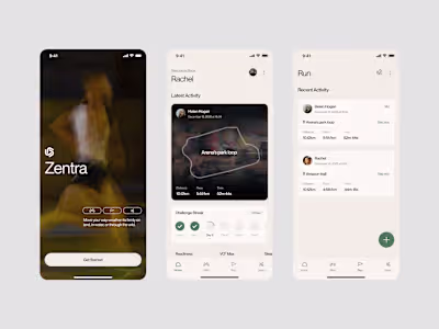 a fitness app built around
