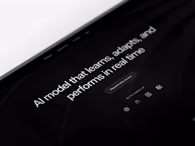 Run 1.0 – AI Model Website Template