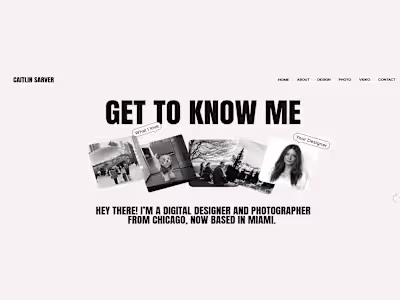 Caitlin’s Portfolio