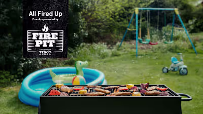 Tesco Fire Pit Range Sponsorship Campaign